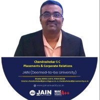 Jain University Employee Chandra C's profile photo