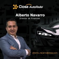 CIOSA Autopartes Employee Alberto Navarro Vázquez's profile photo
