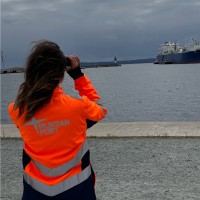 Mukran Port Employee Vivien Holzerland's profile photo