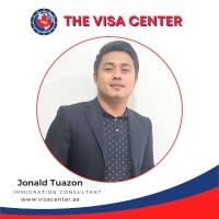 THE VISA CENTER Employee Jonald of the Visa Center's profile photo