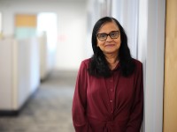 Stoke Therapeutics Employee Malini Viswanathan's profile photo