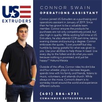 US Extruders Employee Connor Swain's profile photo