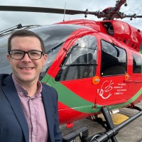 Wales Air Ambulance Charity • Elusen Ambiwlans Awyr Cymru Employee Siôn McIof's profile photo