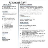 IB, PYP, MYP, IGCSE, GCSE, ICSE Maths & Science tutors in Dubai Employee Mohammad Shami's profile photo