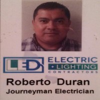 LED Electric and Lighting Contractors, LLC Employee Roberto Duran's profile photo