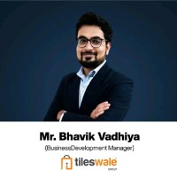 TilesWale Employee Bhavik Vadhiya's profile photo
