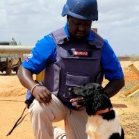 AMK9 - American K-9 Detection Services LLC Employee Opolot Richard's profile photo