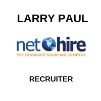NetHire Employee Larry Paul's profile photo
