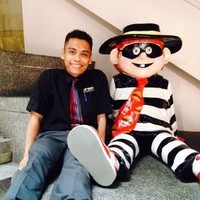 McDonald's Singapore Employee Fadhil Musa's profile photo