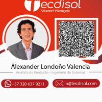 TecDiSol Employee Alexander Londoño Valencia's profile photo