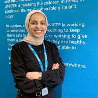 UNICEF Jordan Employee Dalia al-Rousan's profile photo