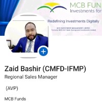 MCB Funds Employee Zaid Bashir's profile photo
