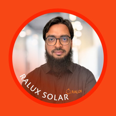 Ralux Solar Employee Mohammad Anis's profile photo