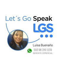 Lets Go Speak Employee Luisa Buenaño's profile photo
